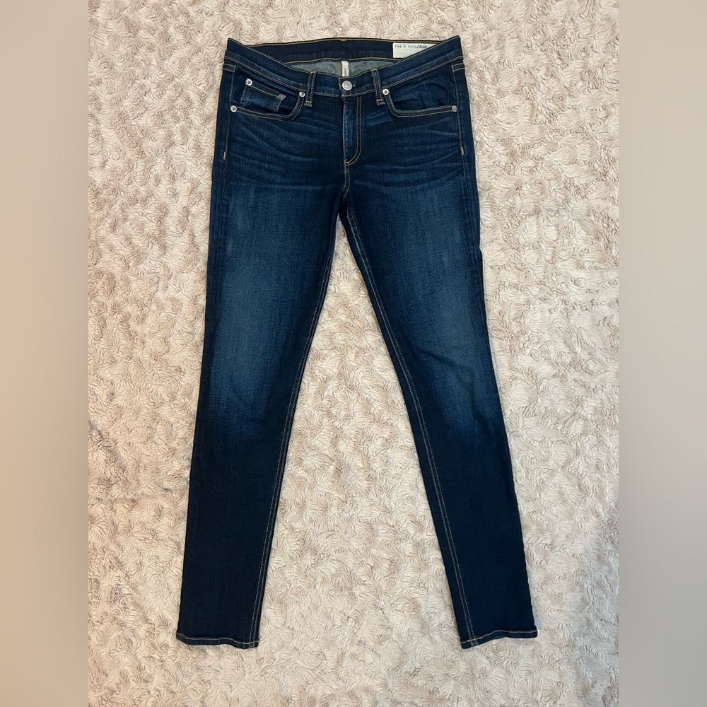 Rag & Bone Kensington Dark Wash Skinny Jean